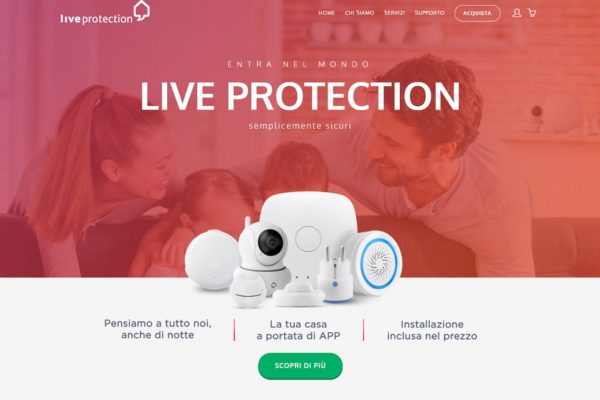 Proteggi la tua casa e la tua famiglia: scopri Live Protection