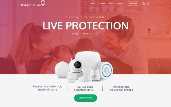 Proteggi la tua casa e la tua famiglia: scopri Live Protection