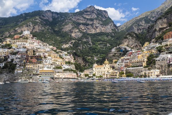 Positano vista dal mare